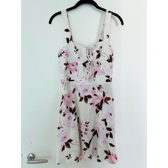 Revolve Leila Lace Up Mini Dress - Picture 4 of 5